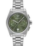 Armani Meeste AR11640 Roostevabast terasest kronograafk&auml;ekell, 43mm