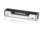 ATEN 2-Pordiline USB DVI Kahevaate KVM-l&uuml;liti heli ja USB 2.0 jaoturiga (KVM-kaablid kaasas)