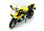 PULIO mootorratas MSZ 1/12 Yamaha YZF-R1 kollane diecast-mudel