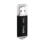Silicon Power Ultima II i-Series USB-m&auml;lupulk 64GB, must (SP064GBUF2M01V1K)