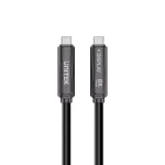 Unitek USB-C aktiivne optiline kaabel 10Gbps PD60W 8K@30Hz 12m must
