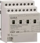 GIRA l&uuml;litusaktuaator 4-kanaliline DIN-liinile KNX/EIB 16A C-koormus 104500