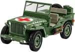 Cobi COBI-2806 Willys MB Medical ehituskomplekt, 1131 tk, sari Historical Collection, plast, 10+