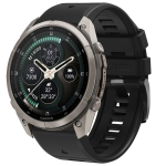 Tech-Protect silikoonist Garmin Fenix 5 / 6 / 6 Pro / 7 / 8 / 8 Pro / E / 9 / 9 Pro 51 mm rihm, Obsidian Black