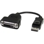 StarTech.com DisplayPort-DVI-adapter &ndash; aktiivne DisplayPort&ndash;DVI-D-adapter/videomuundur 1080p &ndash; DP 1.2 DVI-kuvarikaabli adapterdongel &ndash; DP&ndash;DVI-adapter &ndash; lukustuv DP-pistik