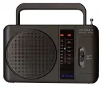 Eltra Tola 3 kaasaskantav raadio, FM/LW, must