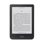 E-raamatulugeja Kobo Clara BW &mdash; 6-tolline E Ink Carta, 16 GB, Wi‑Fi, Bluetooth, veekindel, USB‑C