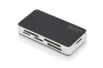 DIGITUS USB 3.0 kaardiluger, toetab MS/SD/SDHC/MiniSD/M2/CF/MD/SDXC kaarte, 1M USB A &uuml;henduskaabel