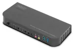 DIGITUS KVM-l&uuml;liti - 2x1 HDMI, HDMI Out, USB, 4Kx2K@60Hz
