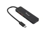 Equip USB-C 4-pordiline USB 3.2 Gen 2 (10 Gbps) jaotur, USB-C x 2, USB-A x 2