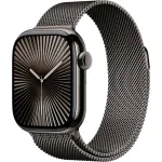 APPLE Watch Series 10 GPS + Cellular 42 mm kiltkivist titaanist korpus kiltkivist Milano aasaga