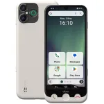 Doro Aurora A30 nutitelefon seeniorile koos juhtmevaba laadimisjaamaga, 6,1 tolli, 128GB, Graphite