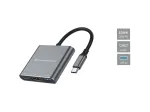 Conceptronic DONN18G 3-in-1 USB 3.2 Gen 1 dokkjaam, HDMI, USB 3.0, 100 W USB PD