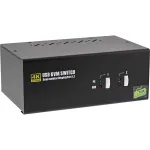 InLine laua-KVM-l&uuml;liti, 2-port, kahe monitori DisplayPort 1.2, 4K, USB 2.0