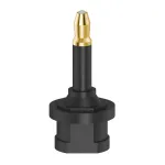 Hama 00205178 pistikuadapter ODT Toslink 3,5 mm Must