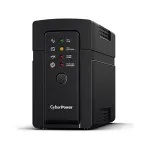 CyberPower RT650EI katkematu toiteallikas (UPS) ooterežiim (Offline) 0,65 kVA 400 W 4 vahelduvvoolu pistikupesa