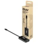 Club 3D CAC-1186 aktiivne adapterkaabel Mini DisplayPortist HDMI 2.1-le, 4K 120 Hz, 8K 30 Hz, HDR, 15 cm, isane/emane