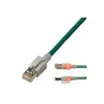EasyLan DualBoot LED paigalduskaabel RJ45 S/FTP Cat.6 (klass E) - saCon pistikuga - LSOH - t&uuml;rkiis - 1