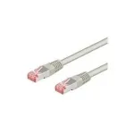 Wentronic Goobay CAT 6 Patch-kaabel, S/FTP (PiMF), hall, 20 m - LSZH halogeenivaba, vask (50893)