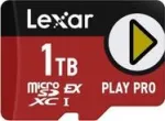 MicroSD-m&auml;lukaart Lexar LMSXPS0001T-BNNNG 1 TB, lugemine 900 MB/s, kirjutamine 600 MB/s, Class 3 (U3)