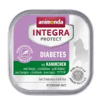 Animonda Integra Protect Diabetes Rabbit m&auml;rg kassitoit 100 g