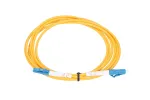 Fiiberoptiline patch-kaabel Extralink EX.15005 LC&ndash;LC 1 m G.652D FTTH kollane