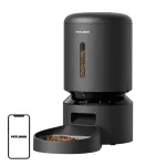Petlibro Granary automaatne lemmikloomas&ouml;&ouml;tja kaameraga, 5 L, must