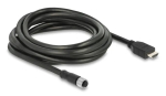 DELOCK M12 A-koodiga 17-kontaktiline (emale) HDMI-le (isane) kaabel 3 m