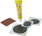 Jalgratta remondikomplekt FISCHER 85480 &ndash; kompaktne plaastrikomplekt 4,8 &times; 9,8 &times; 1,8 cm