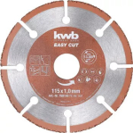 kwb 790140 l&otilde;ikeketas, sirge, 115 mm, ava 22,23 mm