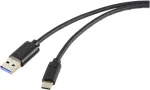 Renkforce RF-5720404 USB-kaabel Must