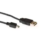 USB-kaabel ACT USB 2.0 A-pistik - USB mini B-pistik 1.80 m