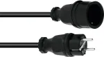 Pikendusjuhe PSSO 30245700, 3&times;1,5 mm&sup2;, 5 m, must