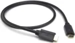 G&BL HD4200E10 HDMI-kaabel 1 m HDMI Type A (Standard) Must (HD4200E10)
