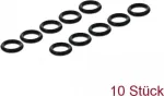 Navilock 12680 O-r&otilde;ngas, silikoon, P/N 64047 jaoks, must (10 tk)