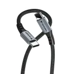 Verbatim Sync & Charge kaabel - 100W USB-C to USB-C 120 cm, 1,2 m, USB C, USB C, USB 2.0, 0,48 Gbit/s, must