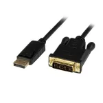 StarTech.com 3 jalga (1 m) DisplayPort-DVI-kaabel &ndash; 1080p video &ndash; aktiivne DisplayPort-DVI-adapterkaabel &ndash; DisplayPort-DVI-D-kaablikonverter Single Link &ndash; DP 1.2 DVI-kuvarikaablile