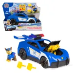PAW Patrol : Search & Rescue, Chase Launch 'N' Rescue Cruiser, figuuri ja 2 m&uuml;rsuga, tuled, helid ja peidetud stardiheitja, laste m&auml;nguasjad poistele ja t&uuml;drukutele alates 3. eluaastast