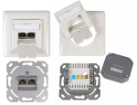 Pistikupesa 2 x RJ-45 EFB Elektronik ET-25211.2V1