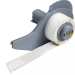 Isekleepuvad printerisildid Brady M71-86-461, pol&uuml;ester, l&auml;bipaistev/valge, 1,52&times;6,67 cm, 100 tk