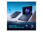 Acer Predator Triton 14 AI PT14-52T-987D Copilot+ PC 14.5 inch WQ2.8K OLED puuteekraaniga 120Hz s&uuml;learvuti, Intel Core Ultra 9 288V, 32GB RAM, Windows 11 Home