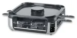 SEVERIN RG 2379 SEVENTO Raclette Grill 1400 W 8 inimest Must/H&otilde;be