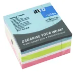 inFO Cube Sticky Notes Standard 5654-73 Assorted Colors 1 Piece