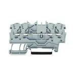 WAGO L&auml;biv klemmliist 4 mm&sup2;, hall, 32 A, 800 V, CAGE CLAMP&reg;