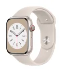Apple Watch Series 8 GPS 45mm Aluminium Case with Sport Band Starlight