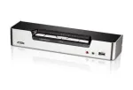 ATEN 4-pordiline USB HDMI KVM-l&uuml;liti heli ja USB 2.0 jaoturiga (KVM-kaablid kaasas)