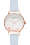 OLIVIA BURTON Naiste Taevane Kell OB16CH04 - 30mm Roosakuldne Roostevaba Teras