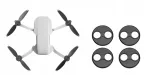 SUNNYLIFE 4x Mootorikaitsed DJI Mavic Mini / Mini SE / Mini 3 Pro / Mini 3 / Mini 4 Pro jaoks - Must (MM-Q9239)