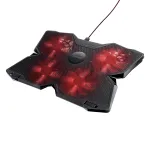 Trust GXT 278 s&uuml;learvuti jahutusalus 43.9 cm (17.3 tolli) Must