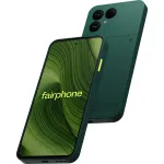 Fairphone The (Gen 6) 16 cm (6.31) Dual SIM Android 15 5G USB Type-C 8 GB 256 GB 4415 mAh Roheline